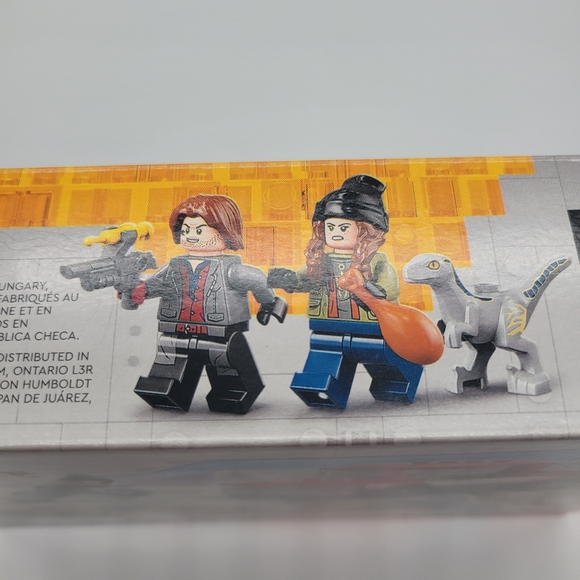 Lego Jurassic World Dominion. Blue & Beta Velociraptor Capture. - Picture 9 of 10